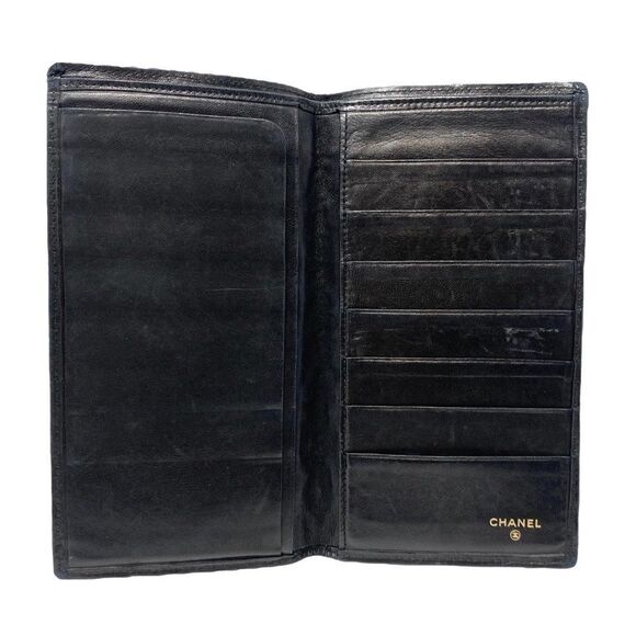 Vintage Chanel Quilted Lambskin Long Wallet - Picture 4 of 9
